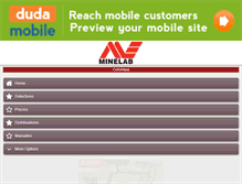 Tablet Screenshot of minelabcolombia.com